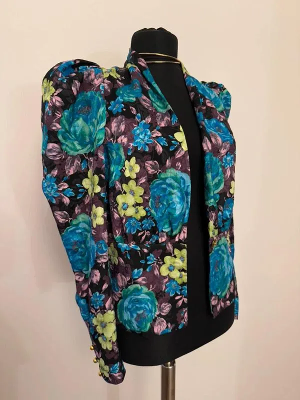 Blazer Pinko S | Multicolor, Fără glugă, Floral & Tropical - Image 2