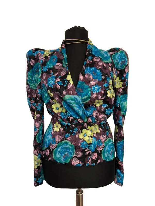 Blazer Pinko S | Multicolor, Fără glugă, Floral & Tropical