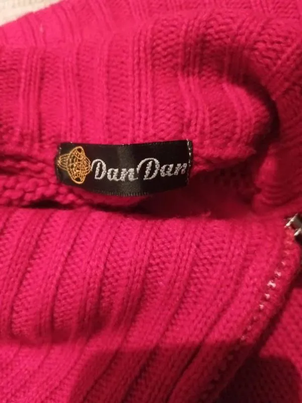 Pulover DanDan EU 38 | Roșu, Normal, Mânecă lungă, Regular fit, Acrilic - Image 5