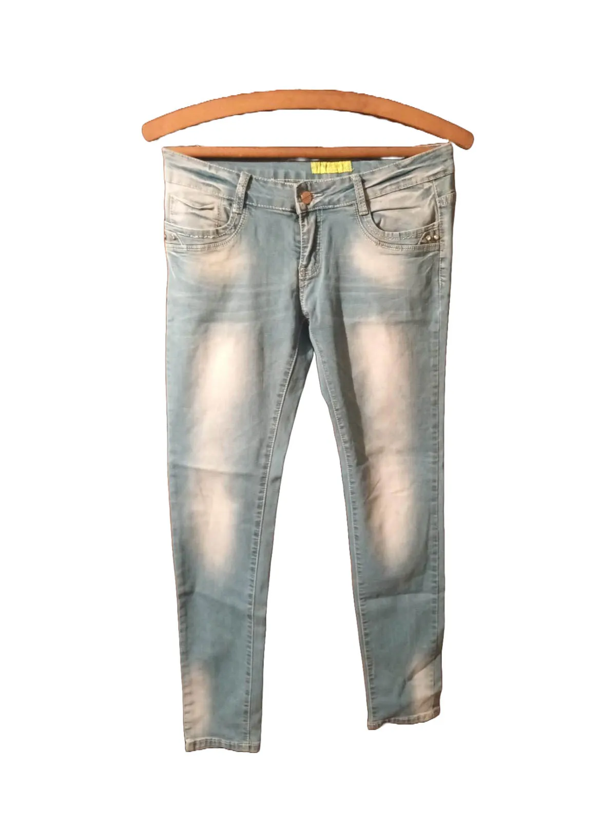 Blugi Miss Curry EU 38 | Bleu, Lungi, Denim