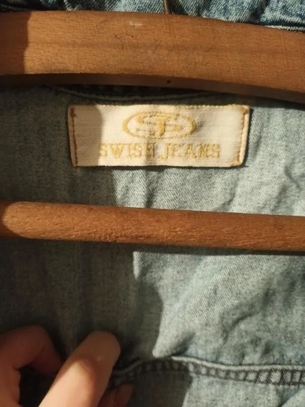 Geacă din denim Swisei Jeans EU 36 | Bleu, Fără glugă - Image 3