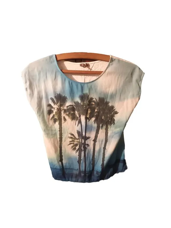 Tricou Gdm M | Bleu, Normal, Mânecă lungă