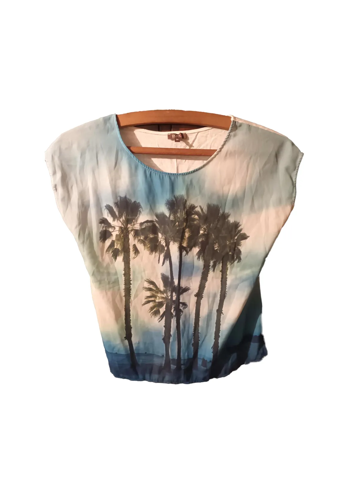 Tricou Gdm M | Bleu, Normal, Mânecă lungă
