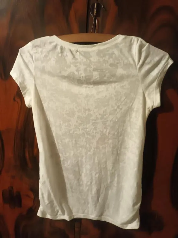 Tricou George M | Alb, Normal, Mânecă scurtă, Bumbac - Image 4