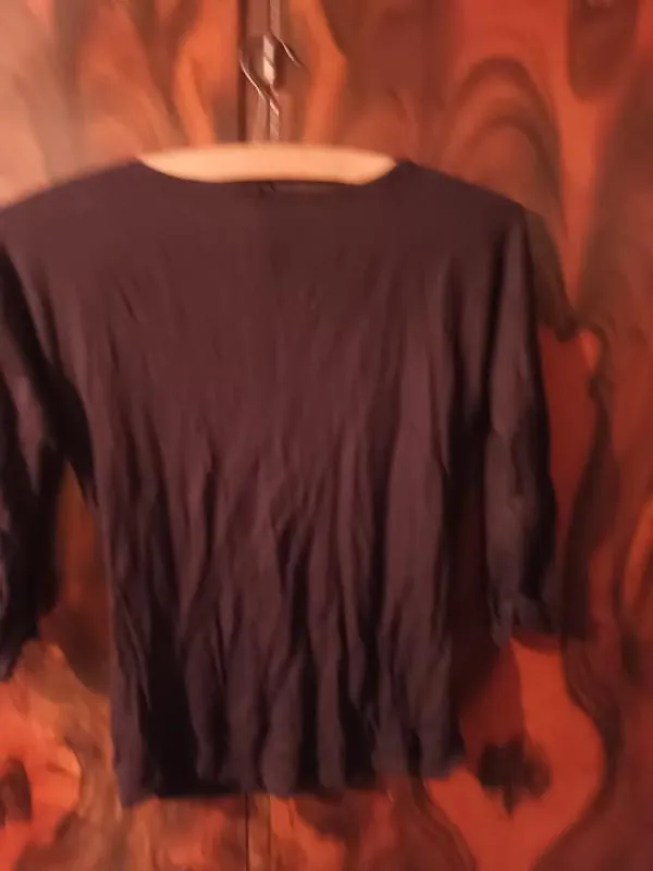Bluză H&M S-M | Negru, Normal, Mânecă trei sferturi - Image 4