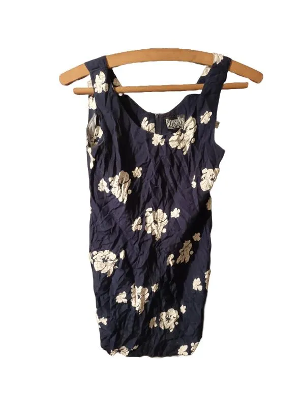Rochie casual BoySen's S-M | Albastru, Mini, Bretele subțiri, Floral & Tropical