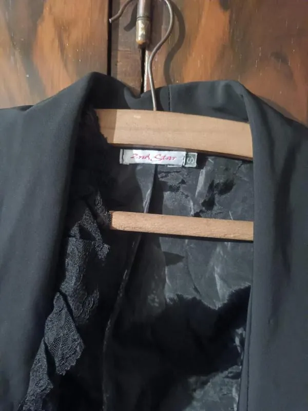 Costum cu sacou și fustă 2ndStar S | Negru - Image 3