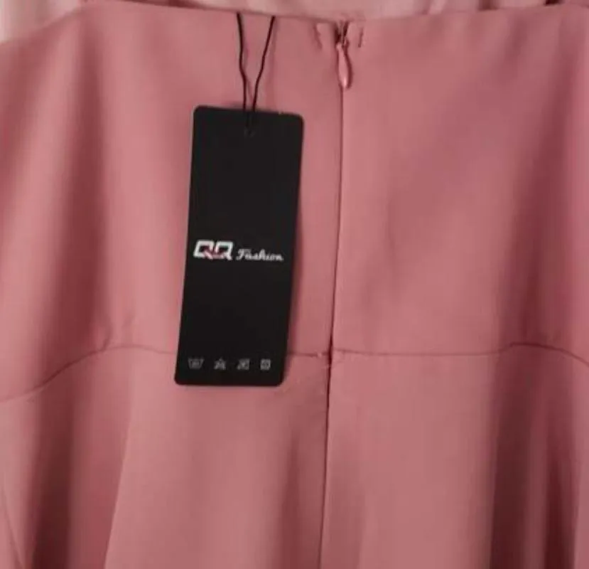 Rochie de seară Shein EU 38 | Roz, Maxi, Bretele subțiri - Image 4