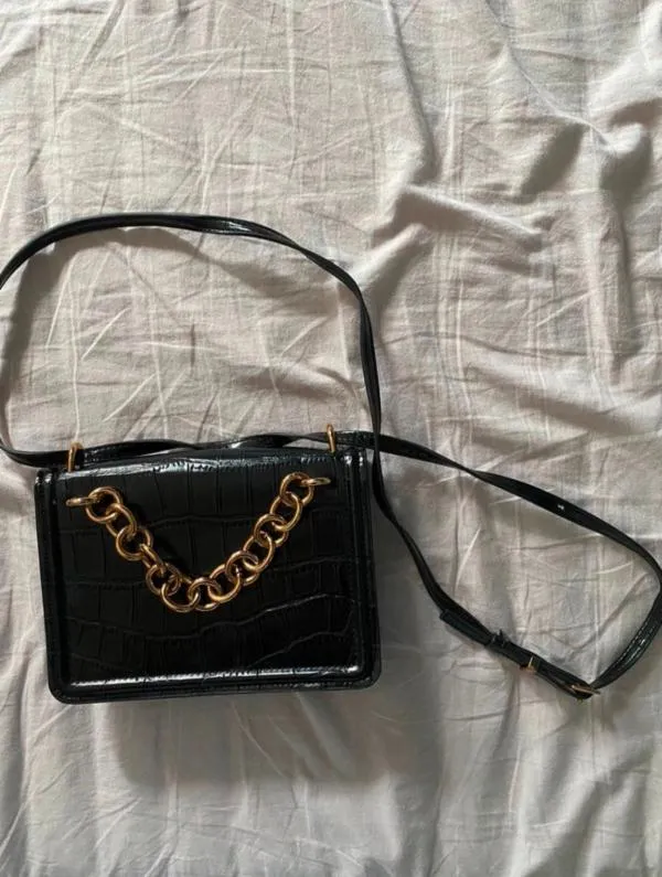 Geantă crossbody Zara | Negru - Image 2