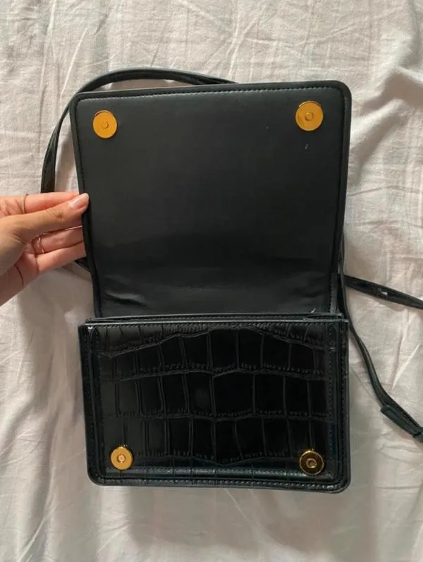 Geantă crossbody Zara | Negru - Image 3
