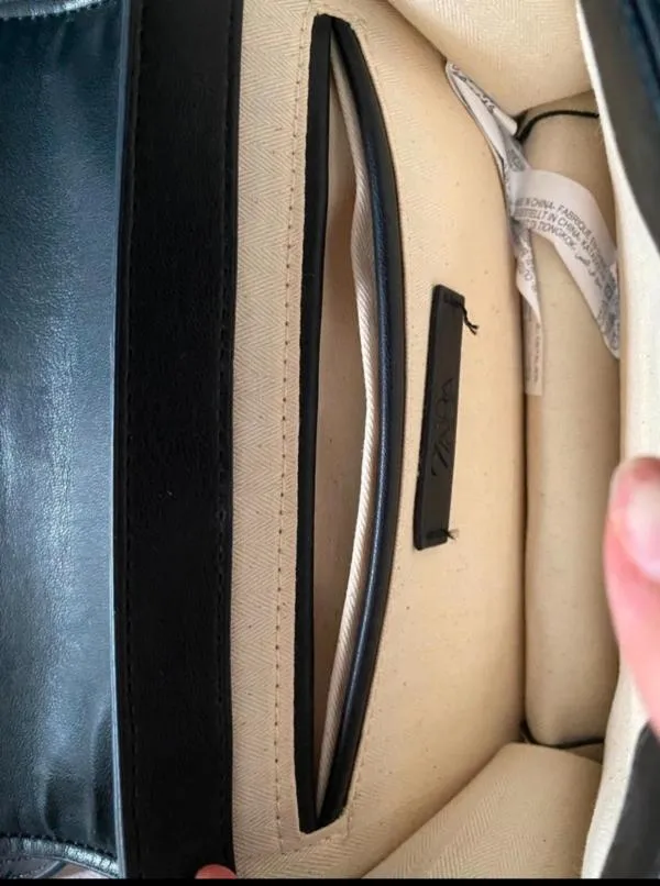 Geantă crossbody Zara | Negru - Image 5