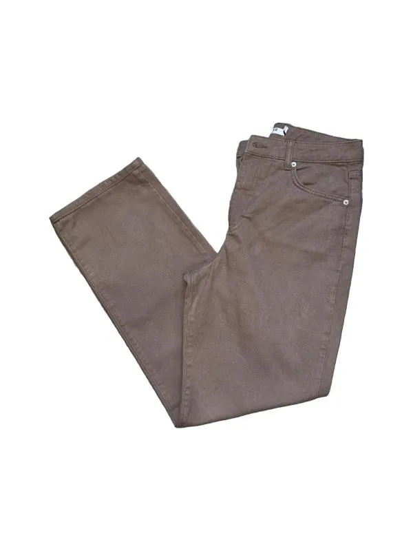 Blugi NA-KD EU 38 | Caramel, Lungi, Wide Leg fit, Denim