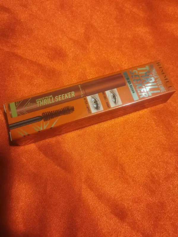 Mascara WonderVolume Thrill Seeker Black Brown Rimmel London - Image 2