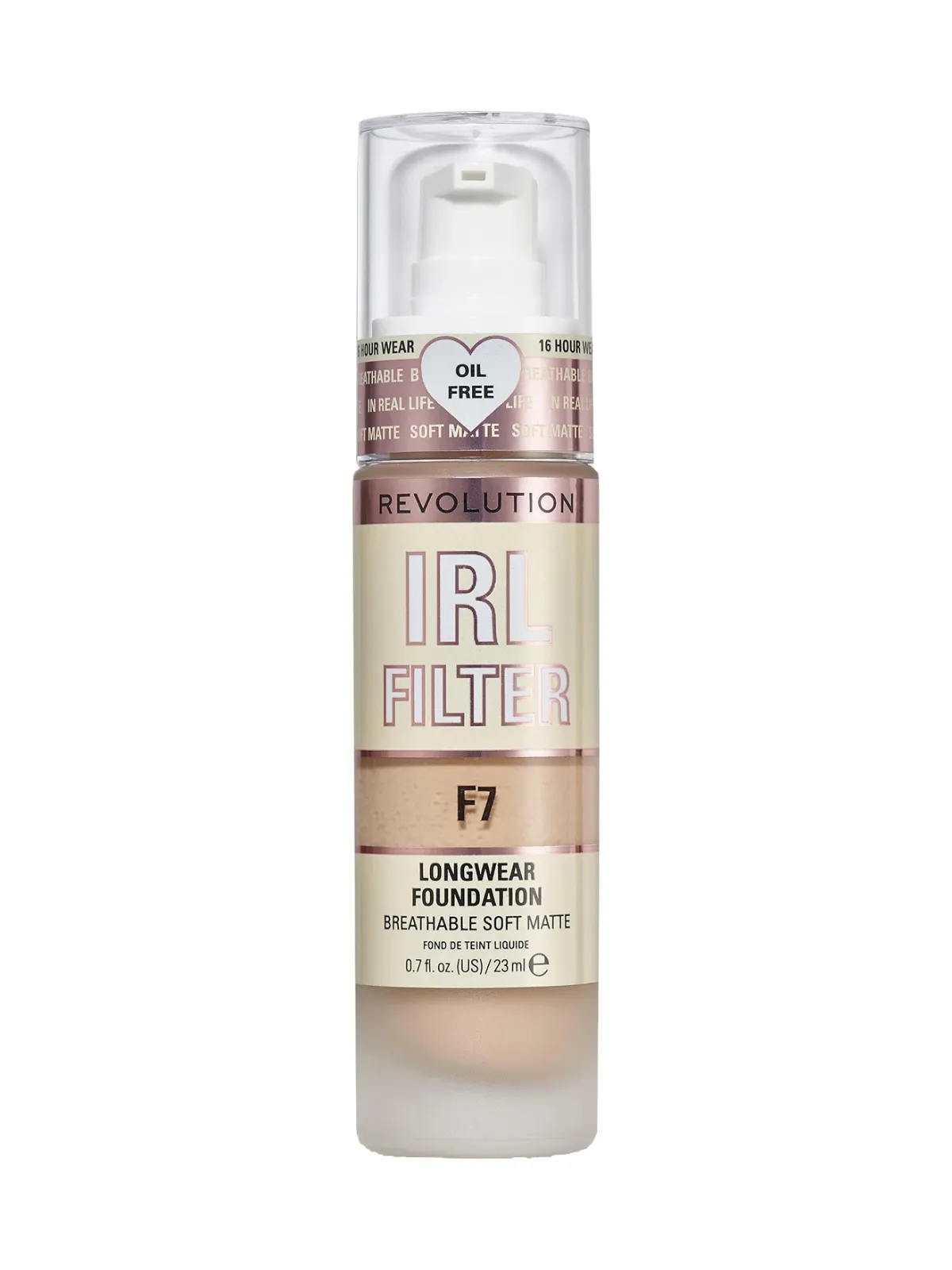 Fond de ten IRL Filter Longwear Foundation - F7 Revolution