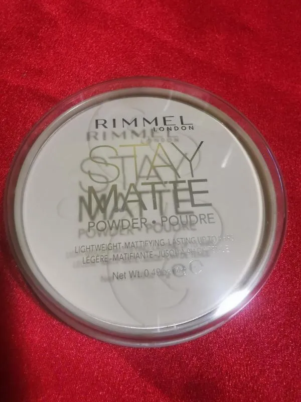 Pudră pentru față Stay Matte 001 Transparent Rimmel London - Image 2
