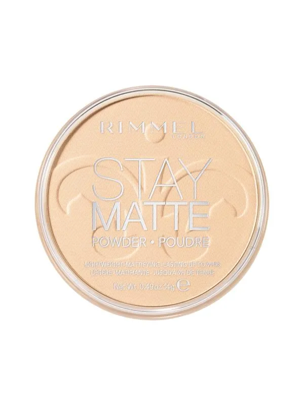 Pudră pentru față Stay Matte 001 Transparent Rimmel London