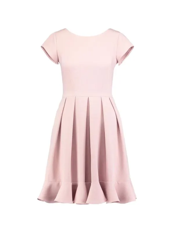 Rochie casual Closet EU 38 | Roz, Midi, Mânecă scurtă, Poliester