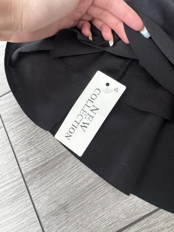 Rochie de ocazie EU 34 | Negru, Midi, Fără mâneci - Image 3