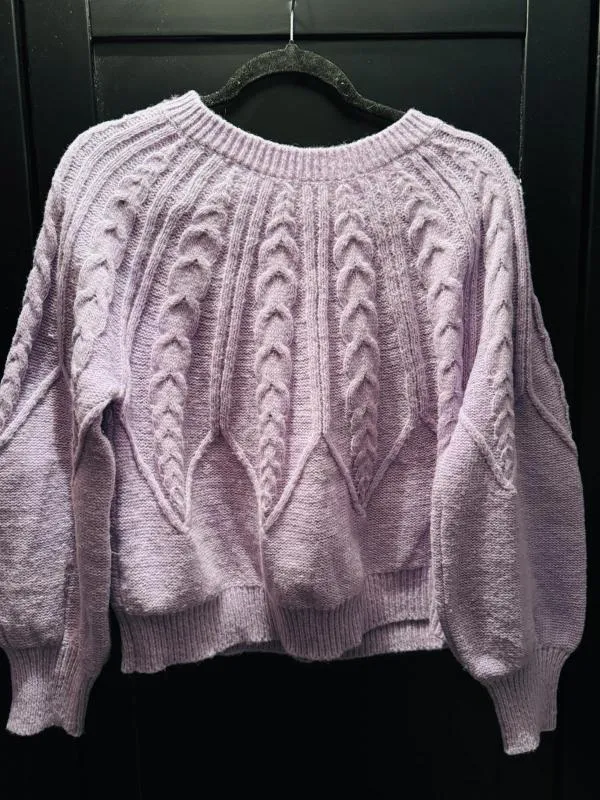 Pulover Shein EU 36 | Mov, Lung, Mânecă lungă, Regular fit - Image 5