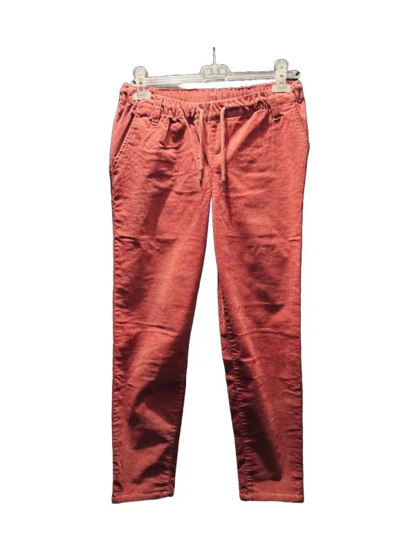 Pantaloni bonprix EU 38 | Cărămiziu, Lungi, Talie medie, Eleganți Stofă