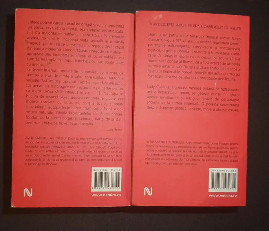 Lady Caligula (vol. I+II) - Lasse Braun, ISBN 9789731432755 - Image 3