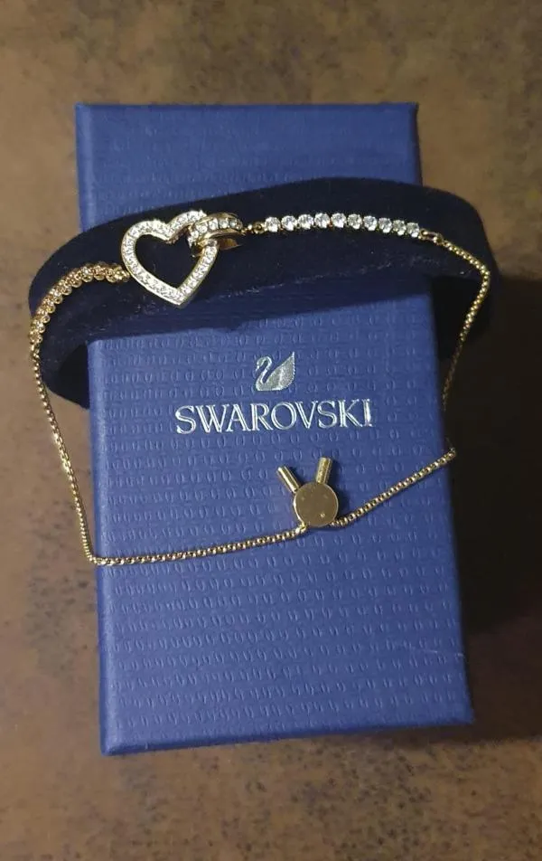 Brățară Swarovski | Auriu, Aur - Image 5