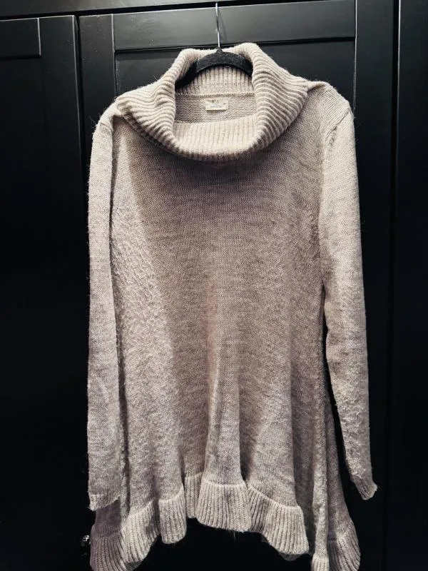 Pulover Bsb Collection M | Bej, Lung, Mânecă lungă, Regular fit, Lână - Image 5