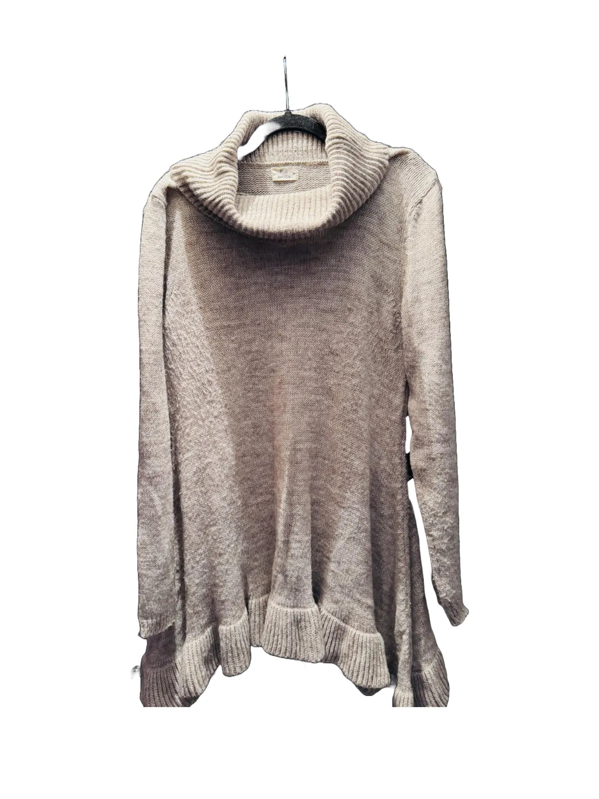 Pulover Bsb Collection M | Bej, Lung, Mânecă lungă, Regular fit, Lână