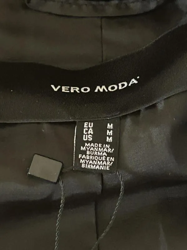 Geacă cu glugă Vero Moda M | Negru, Cu glugă, Poliester - Image 8