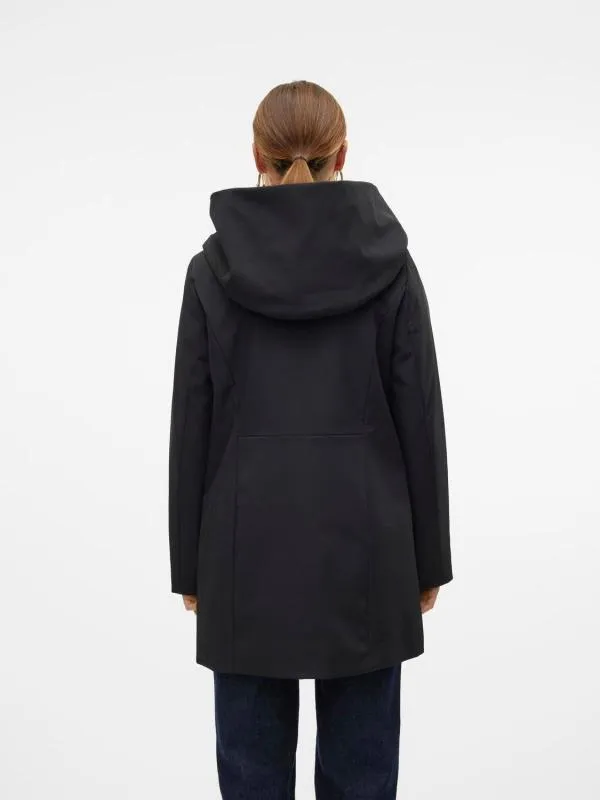 Geacă cu glugă Vero Moda M | Negru, Cu glugă, Poliester - Image 4
