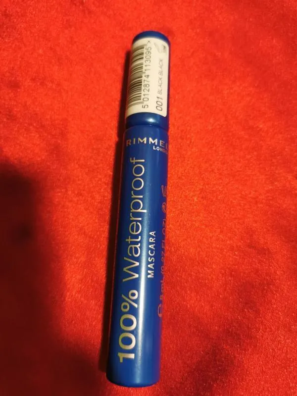 Mascara 100% Waterproof 001 Black Rimmel London - Image 2