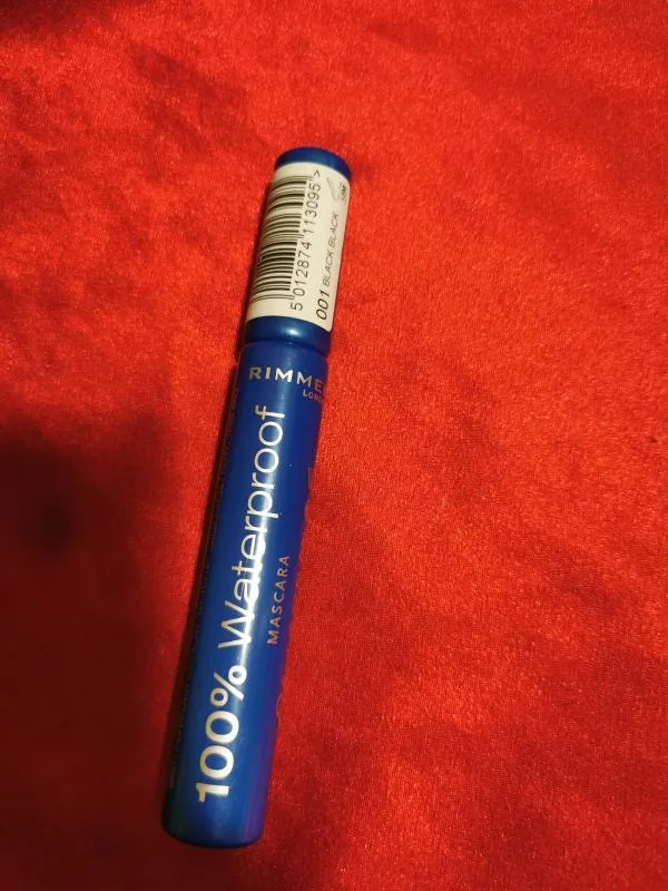 Mascara 100% Waterproof 001 Black Rimmel London - Image 5