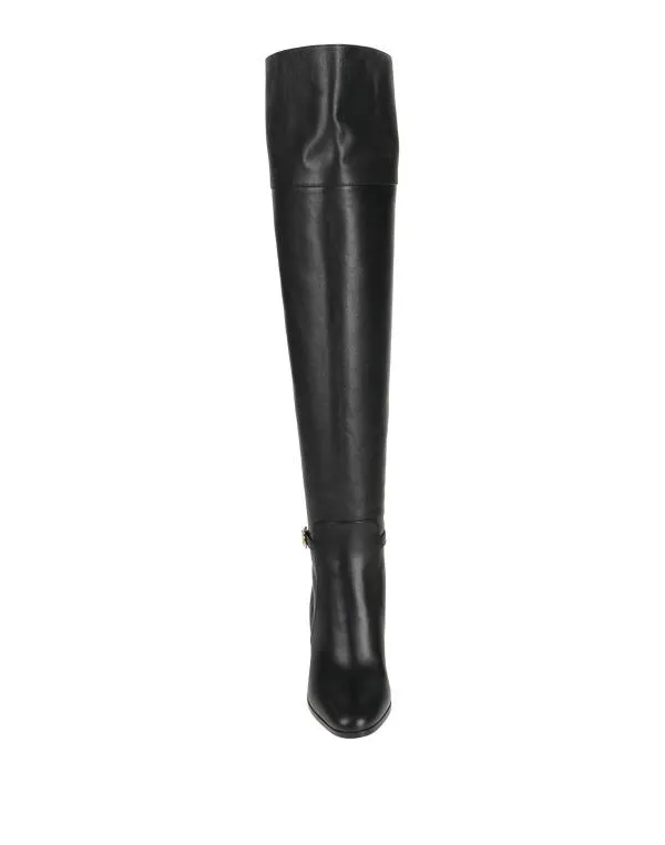 Cizme peste genunchi Dolce & Gabbana EU 36 | Negru, Logo, Piele naturală - Image 3
