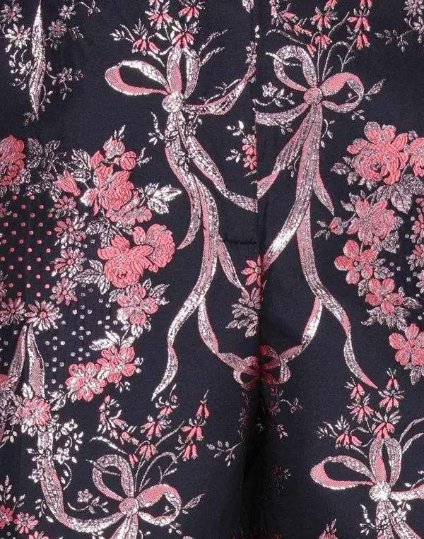 Pantaloni Dolce & Gabbana EU 38 | Negru, Lungi, Talie înaltă, Wide Leg fit, Tall, Floral Tropical, Broderie - Image 4