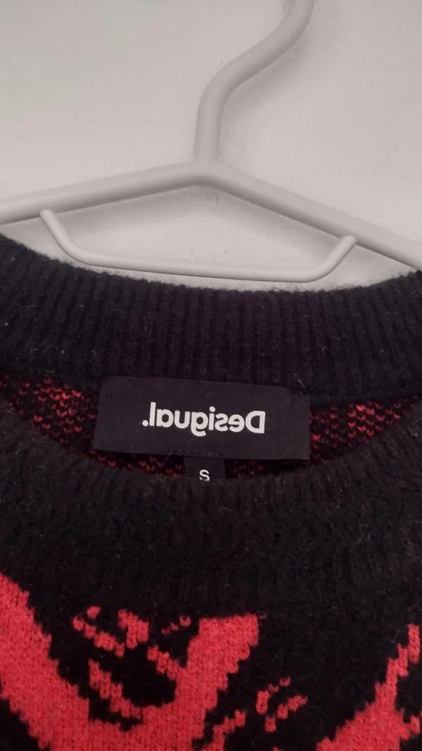 Pulover la baza gâtului Desigual S | Negru - Image 11