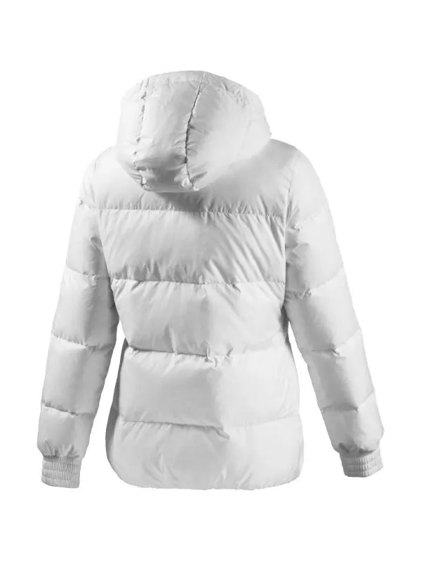 Geacă puffer adidas S | Alb, Cu glugă - Image 3