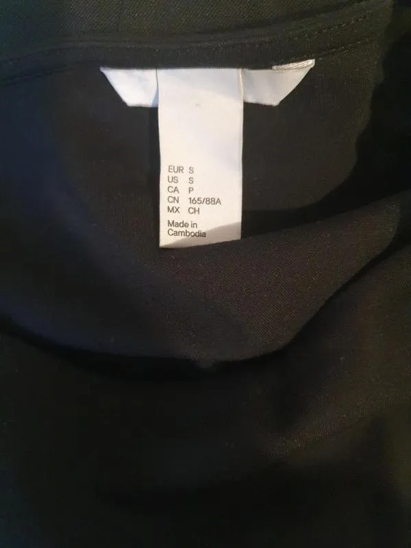 Rochie office H&M EU 36 | Negru, Midi - Image 8