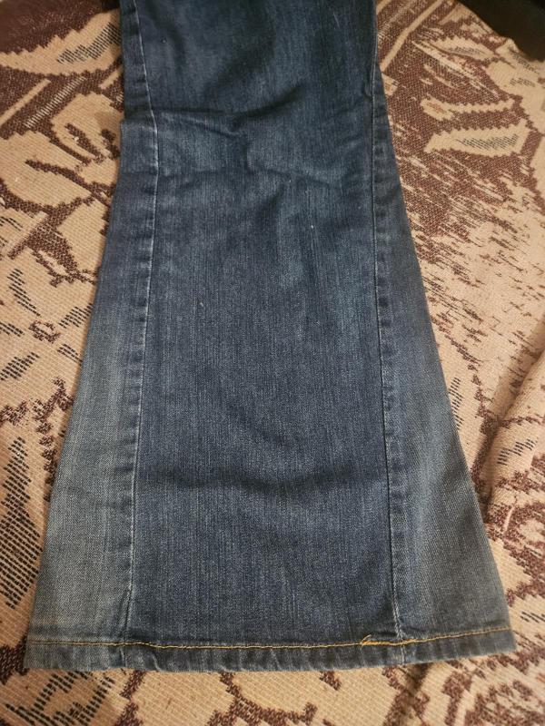 Blugi Levi's EU 32 | Albastru, Lungi, Talie joasă, Flared (Evazați) fit, Denim - Image 3