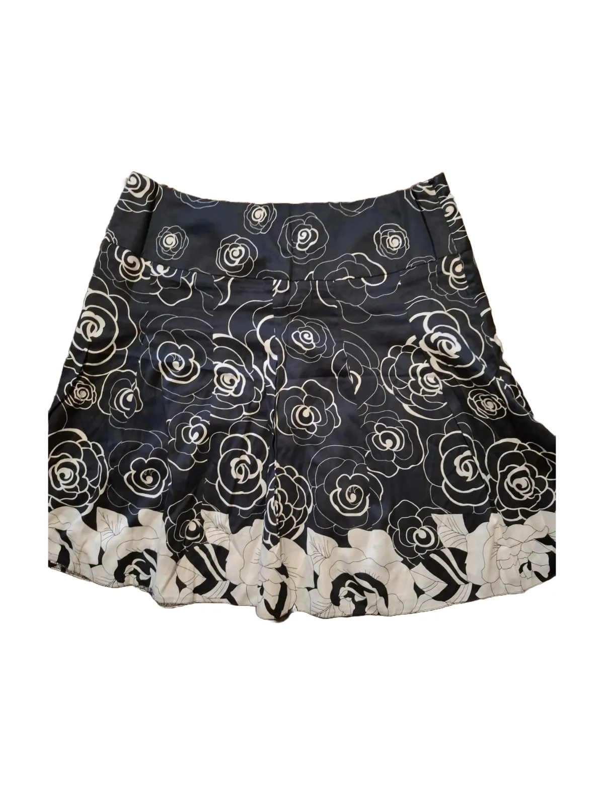Fustă Orsay EU 38 | Negru, Mini, Floral & Tropical