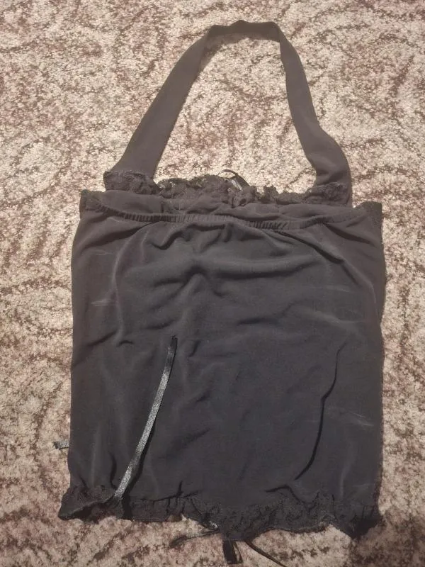 Corset HAYWORE EU 36 | Negru, Normal, Cu umerii goi, Dantelă - Image 4