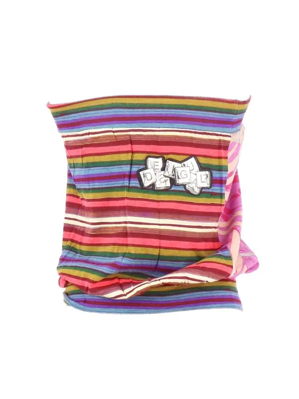 Top Desigual XS | Multicolor, Normal, Cu umerii goi, Bumbac - Image 3