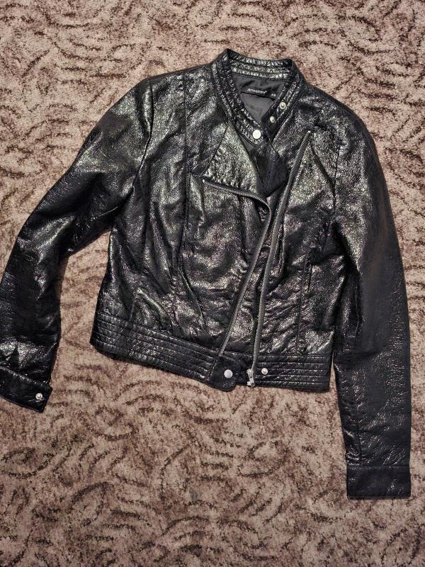 Geacă biker Atmosphere EU 36 | Negru, Fără glugă - Image 2