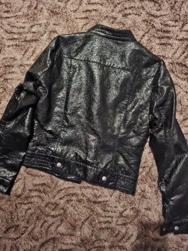 Geacă biker Atmosphere EU 36 | Negru, Fără glugă - Image 7