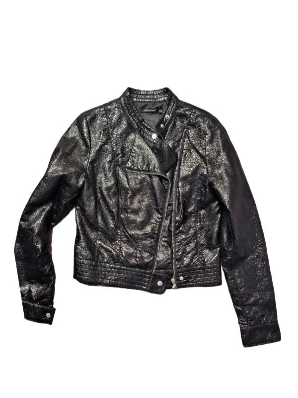 Geacă biker Atmosphere EU 36 | Negru, Fără glugă