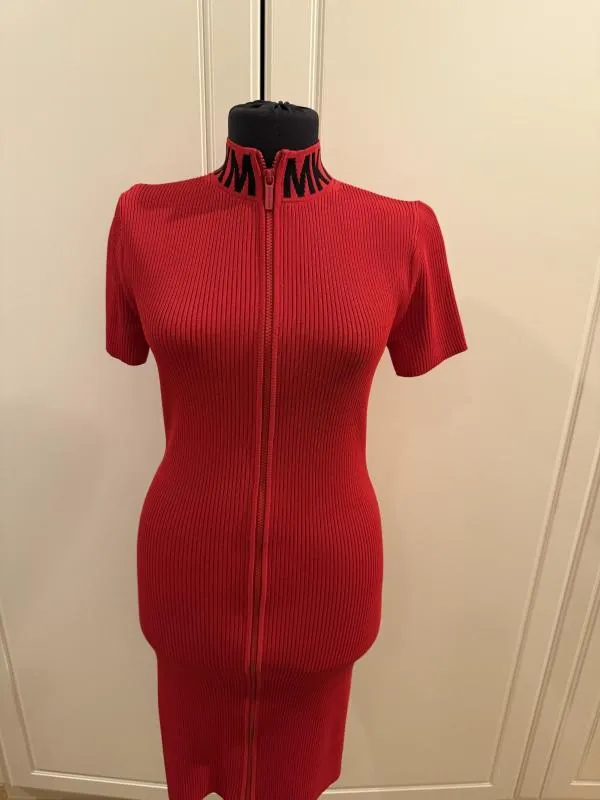 Rochie casual Michael Kors S | Roșu, Mini, Mânecă scurtă - Image 2