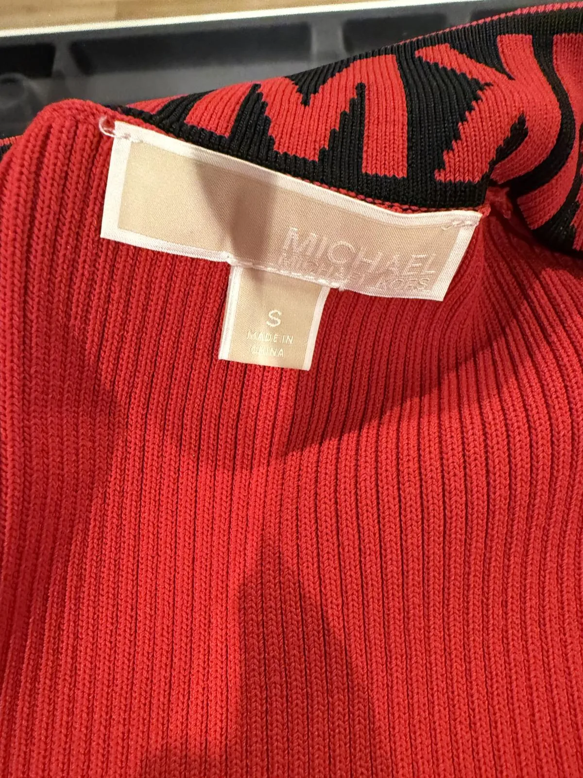 Rochie casual Michael Kors S | Roșu, Mini, Mânecă scurtă - Image 4