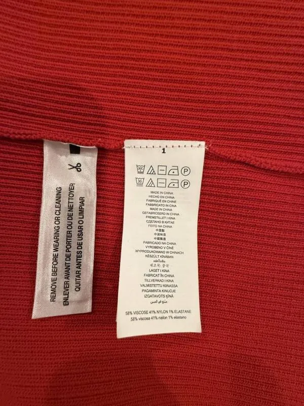 Rochie casual Michael Kors S | Roșu, Mini, Mânecă scurtă - Image 5