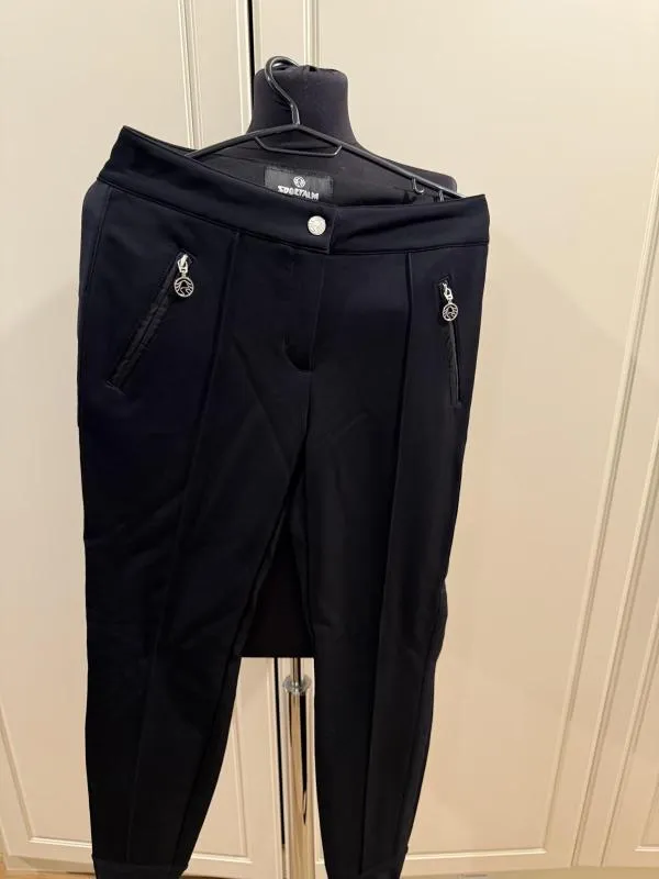 Pantaloni de ski Sportalm EU 36 | Negru, Lungi, Skinny fit, Après-Ski Matlasați, Poliamidă - Image 5