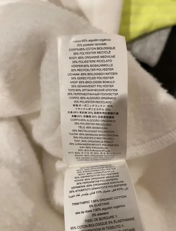 Rochie casual Michael Kors XS | Alb, Mini, Mânecă scurtă, Logo, Bumbac - Image 7