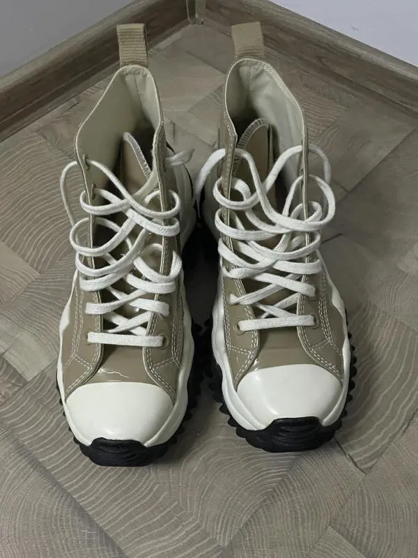 Teniși Converse EU 38.5 | Crem, Piele lăcuită - Image 3